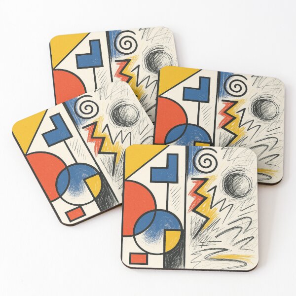 Item preview, Bauhaus Chaos Meets Geometry designed and sold by weirdfishes123.