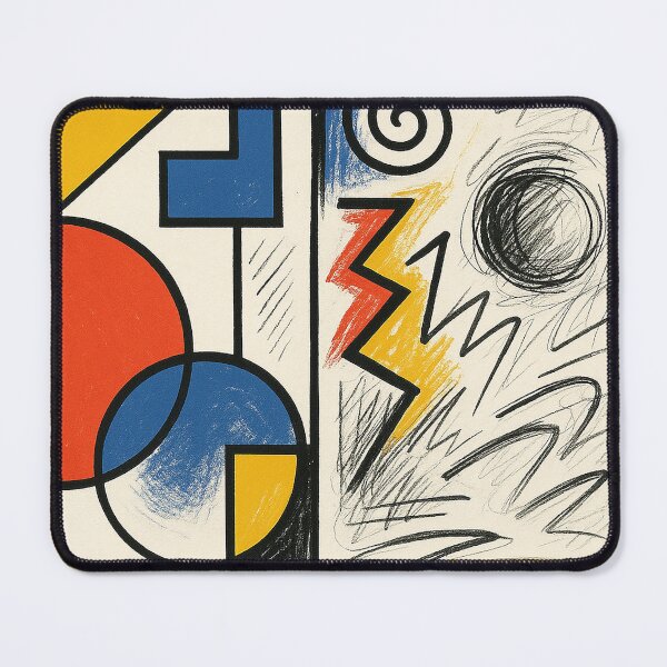 Item preview, Bauhaus Chaos Meets Geometry designed and sold by weirdfishes123.