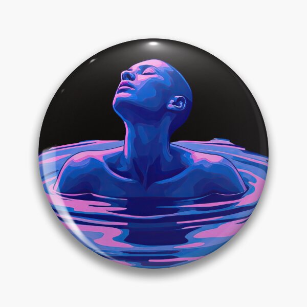 Item preview, Arafed image of a man floating in a body of water with the words don ' t cope designed and sold by cafegrafis.