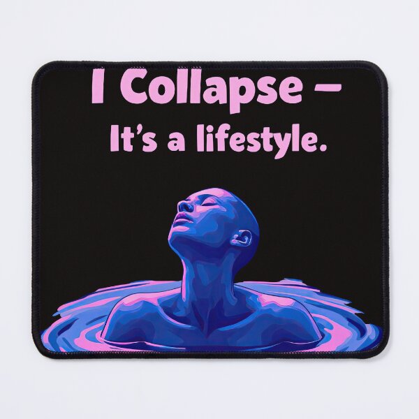 Item preview, Arafed image of a man floating in a body of water with the words don ' t cope designed and sold by cafegrafis.