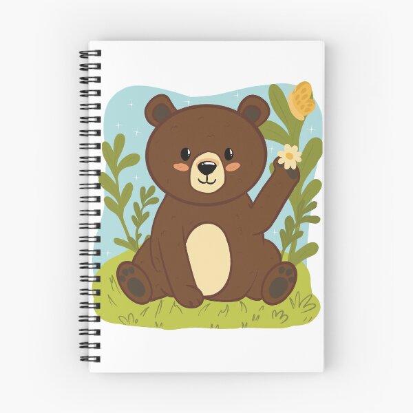 Artikelvorschau, Bixie der Bär – Neugieriges Waldtier entworfen und verkauft von CreateADesign.