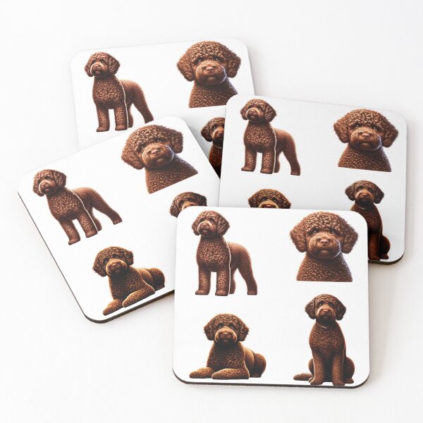 Item preview, Brown Lagotto Romagnolo Dogs designed and sold by TheAnimalZ00.