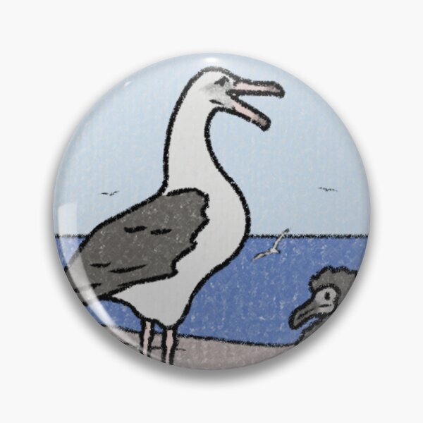 Item preview, Laysan albatross designed and sold by sleepysluggo.