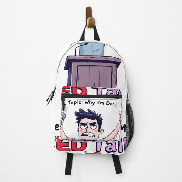 Item preview, A cartoon of a man standing at a podium with a microphone designed and sold by cafegrafis.