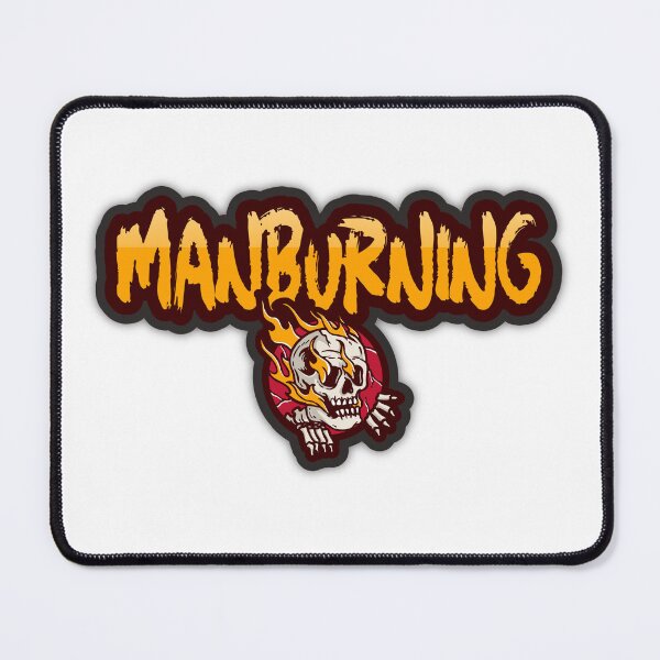 Item preview, ManBurning Skull Logo designed and sold by manburning.