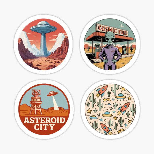 Item preview, Asteroid City designed and sold by Makerminds.