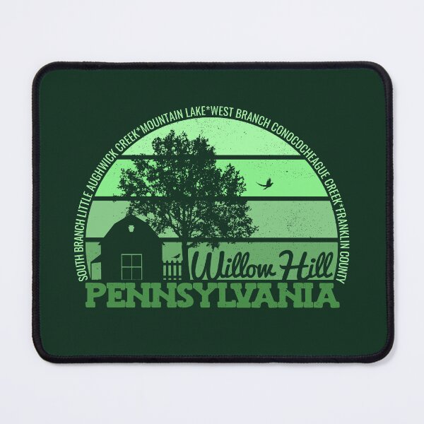 Item preview, Willow Hill Pennsylvania Sunset Retro Vintage Local Pride Logo designed and sold by CRHPOD20.