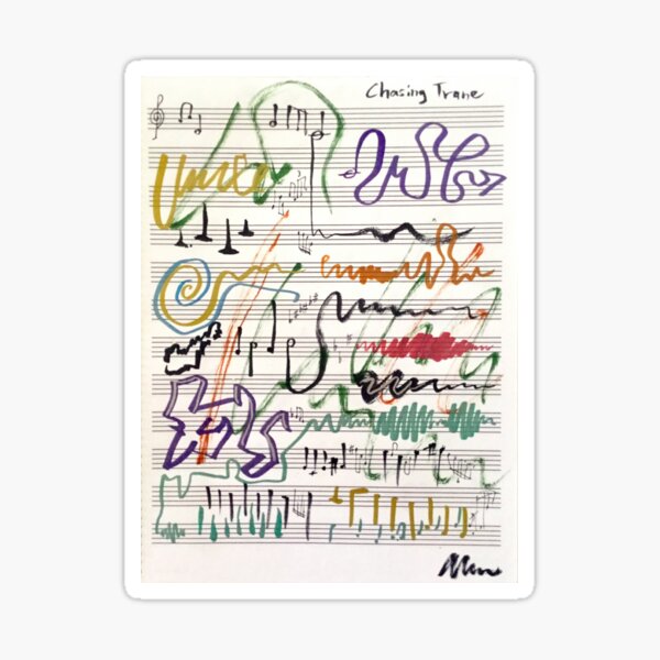 Chasing Trane Sticker