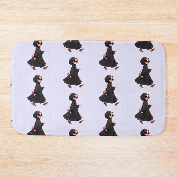 Item preview, Stylish Hijabi Girl – Digital Art Illustration designed and sold by Lulunza.