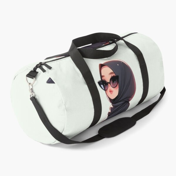Item preview, Stylish Hijabi Girl – Digital Art Illustration designed and sold by Lulunza.