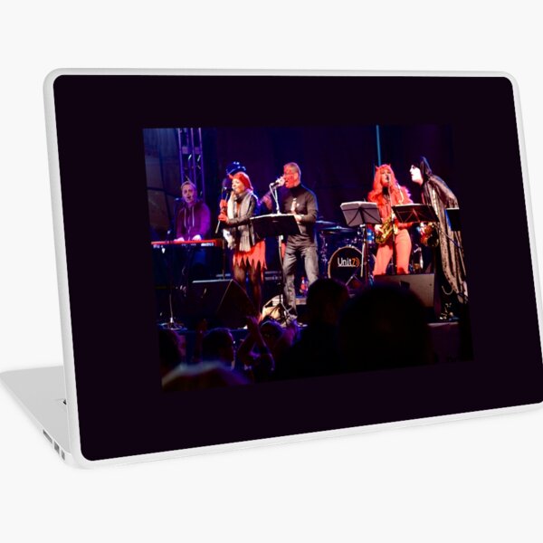 Live Band in Waterloo Place Derry, Halloween 2012 Laptop Skin