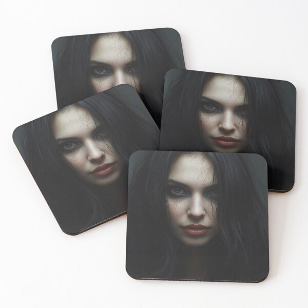 Item preview, Mysterious Woman with Dark Flowing Hair designed and sold by optimusprime39.