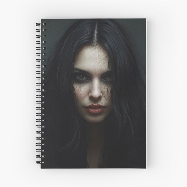 Item preview, Mysterious Woman with Dark Flowing Hair designed and sold by optimusprime39.