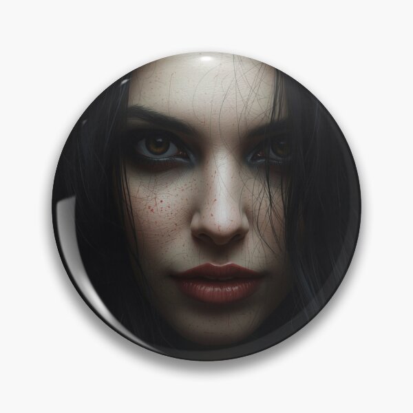 Item preview, Mysterious Woman with Dark Flowing Hair designed and sold by optimusprime39.