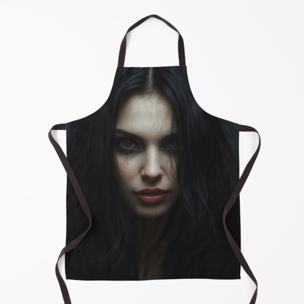 Item preview, Mysterious Woman with Dark Flowing Hair designed and sold by optimusprime39.