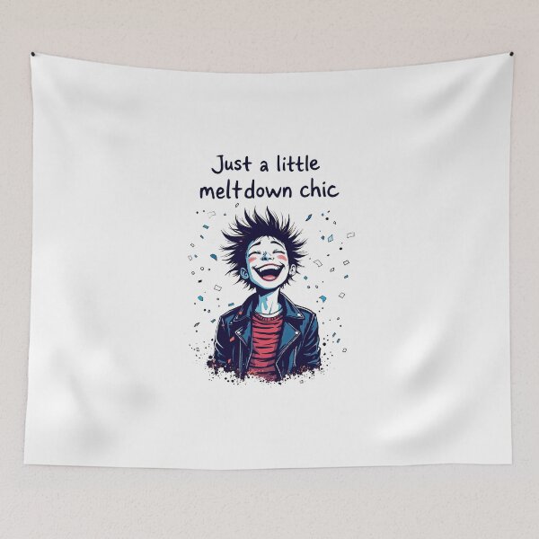 Item preview, There is a drawing of a boy with a clown face designed and sold by cafegrafis.
