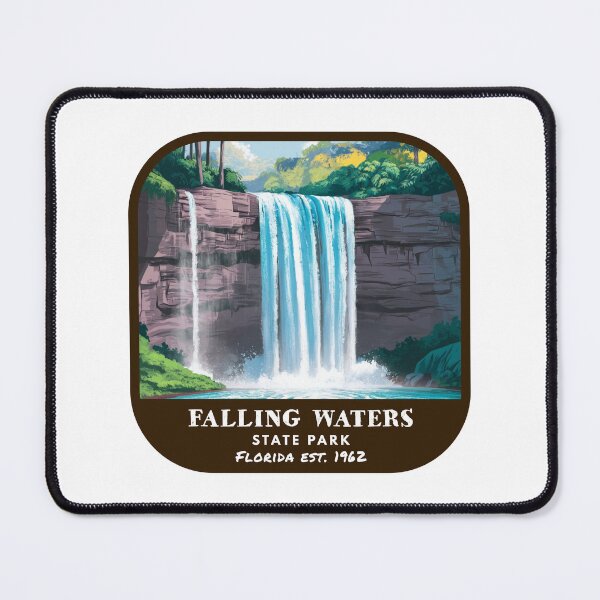 Item preview, Vintage Falling Waters State Park (Florida State Park) designed and sold by RabbitK.