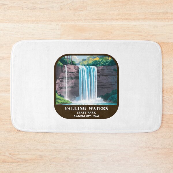 Item preview, Vintage Falling Waters State Park (Florida State Park) designed and sold by RabbitK.