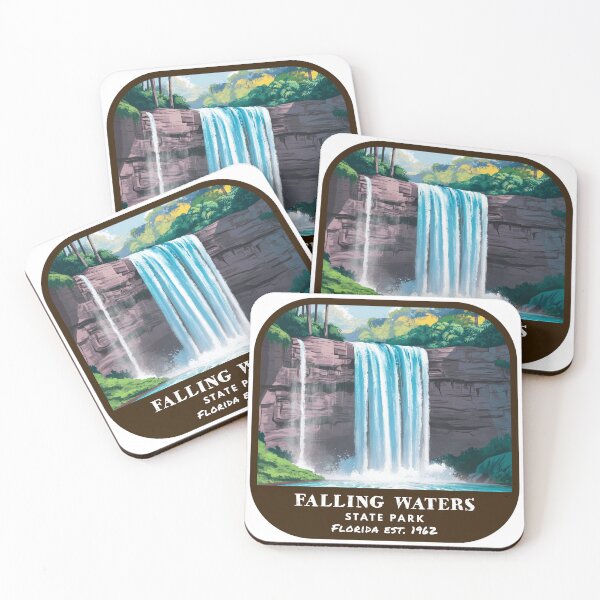 Item preview, Vintage Falling Waters State Park (Florida State Park) designed and sold by RabbitK.