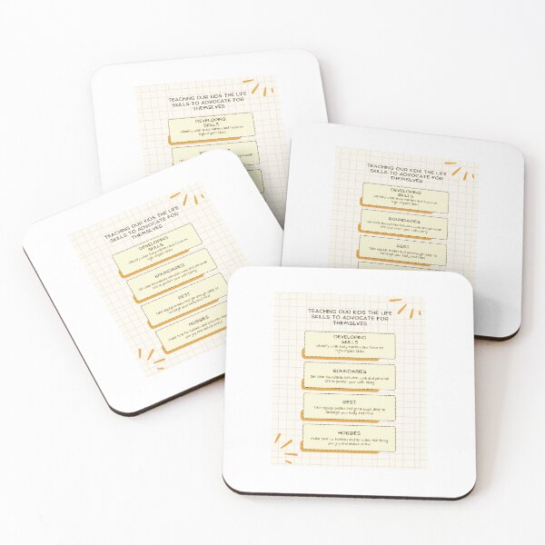 Item preview, Teaching kids essential life skills: self-advocacy, boundaries, rest, and hobbies for balanced growth. designed and sold by InsightTC.