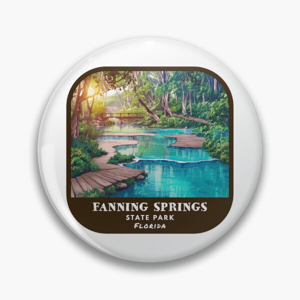 Artikelvorschau, Vintage Fanning Springs State Park (Florida State Park) entworfen und verkauft von RabbitK.