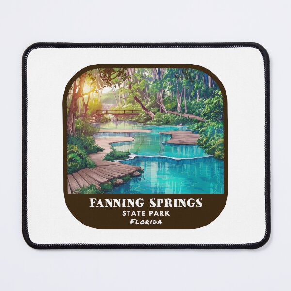 Item preview, Vintage Fanning Springs State Park (Florida State Park) designed and sold by RabbitK.