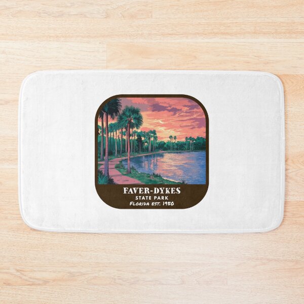 Item preview, Vintage Faver-Dykes State Park (Florida State Park) designed and sold by RabbitK.