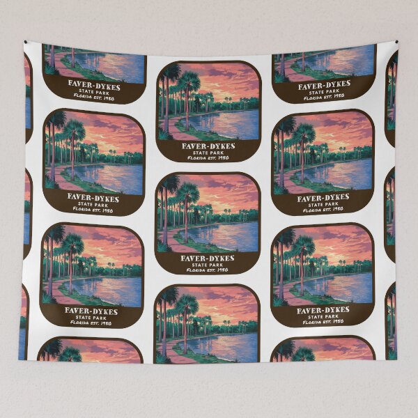 Item preview, Vintage Faver-Dykes State Park (Florida State Park) designed and sold by RabbitK.