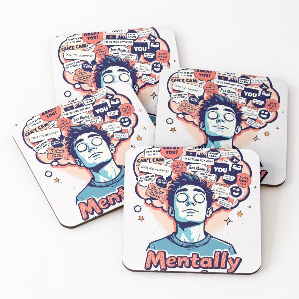 Item preview, A close up of a person with a thought bubble in his head designed and sold by cafegrafis.