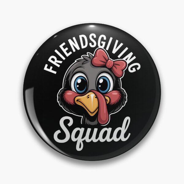 Item preview, Friendsgiving Squad Happy Thanksgiving Turkey Day designed and sold by brynatshop.