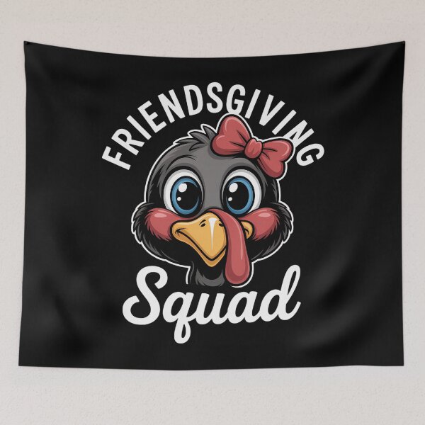 Item preview, Friendsgiving Squad Happy Thanksgiving Turkey Day designed and sold by brynatshop.