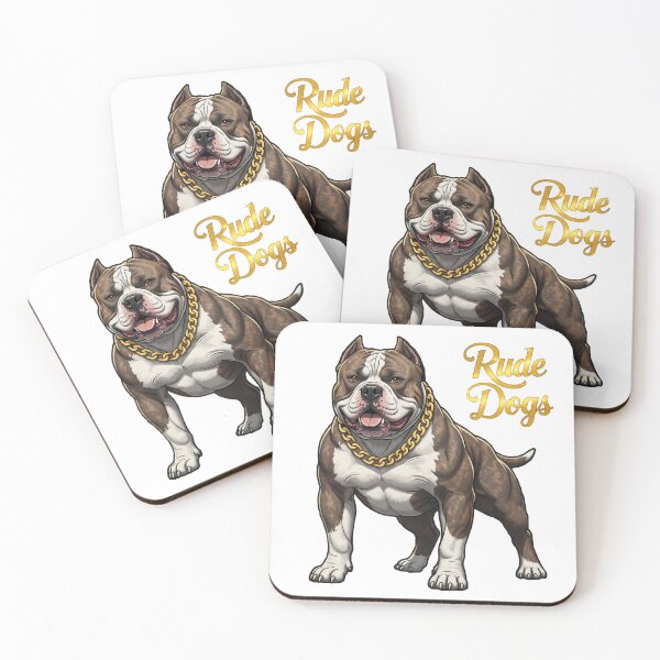 Item preview, 90's Inspired "Rude Dog" American Bully Brown Brindle designed and sold by Bobbys90sWorld.