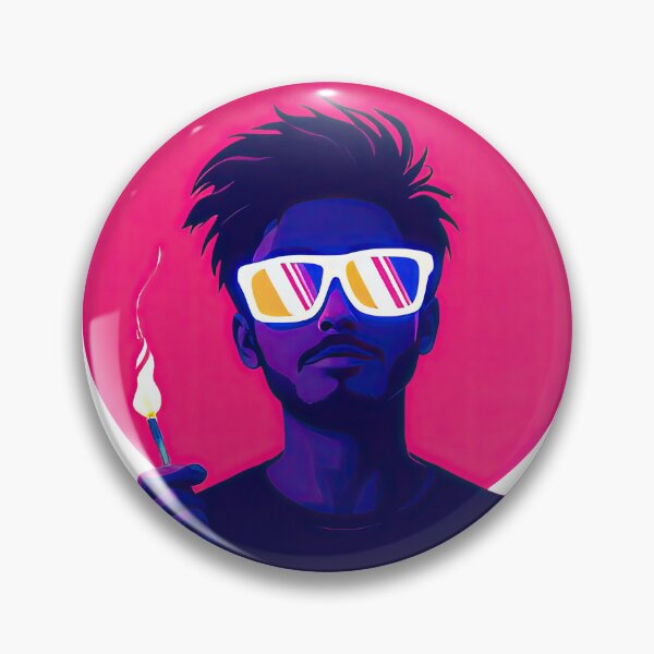 Item preview, There is a man with sunglasses and a cigarette in his hand designed and sold by cafegrafis.
