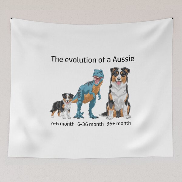 Item preview, The Evolution of a Australian Shepherd designed and sold by Ranout.