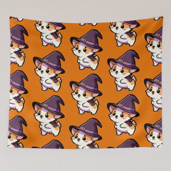 Item preview, Corgi Witch designed and sold by Art by Morgan Campillo.