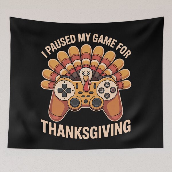Item preview, Happy Thanksgiving gaming fall Turkey gamer designed and sold by brynatshop.