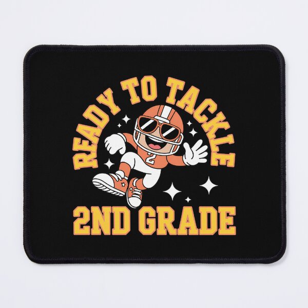 Item preview, Ready To Tackle 2nd Grade First Day Of School Football designed and sold by brynatshop.