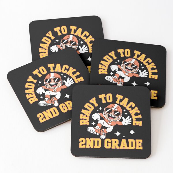 Item preview, Ready To Tackle 2nd Grade First Day Of School Football designed and sold by brynatshop.