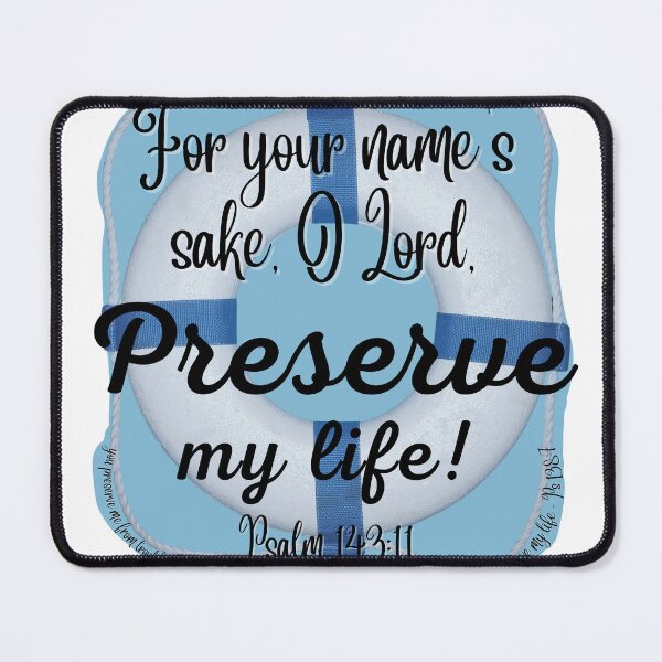 Item preview, Preserve My Life - Psalms 143 designed and sold by stella literarium.