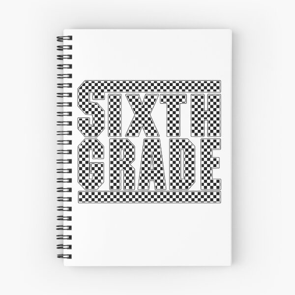 Item preview, Sixth Grade Checkerboard Pattern Back to School Design designed and sold by Har-vee.