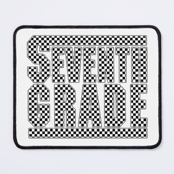 Item preview, Seventh Grade Checkerboard Pattern Back to School Design designed and sold by Har-vee.