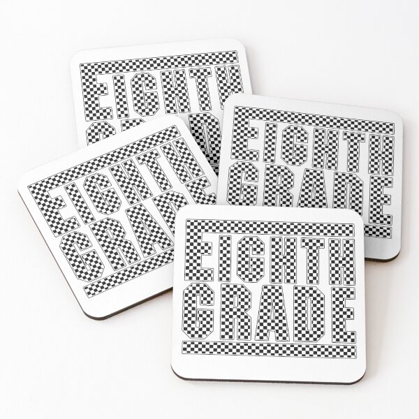 Item preview, Eighth Grade Checkerboard Pattern Back to School Design designed and sold by Har-vee.