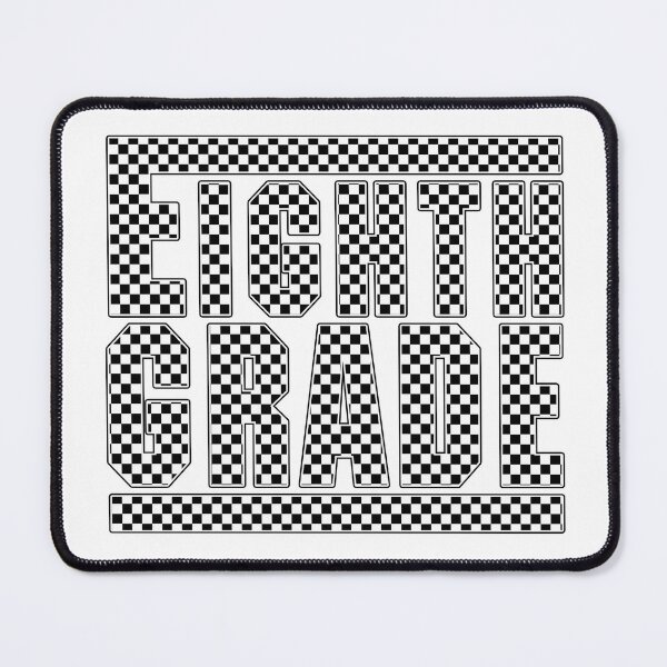 Item preview, Eighth Grade Checkerboard Pattern Back to School Design designed and sold by Har-vee.