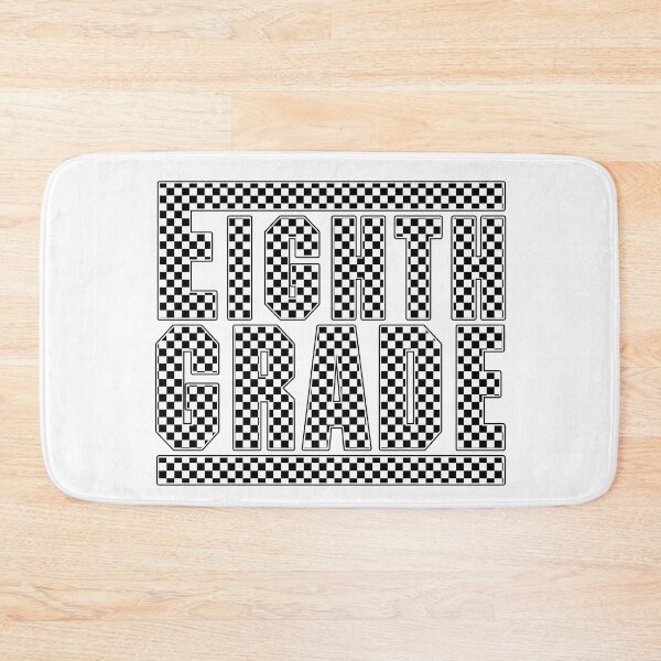 Item preview, Eighth Grade Checkerboard Pattern Back to School Design designed and sold by Har-vee.