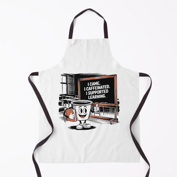 Item preview, I Came. I Caffeinated. I Supported Learning – Funny Paraprofessional Coffee designed and sold by CuteDesignables.