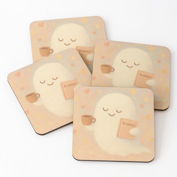 Item preview, Ghostly Morning Ritual in Pastels designed and sold by ppcreation.