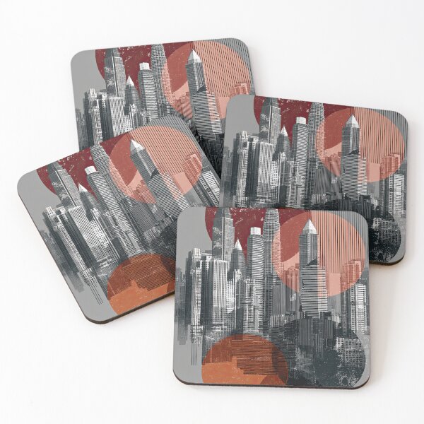 Item preview, Mysterious Vintage Cityscapes with Forgotten Technology designed and sold by Piotrek0001.