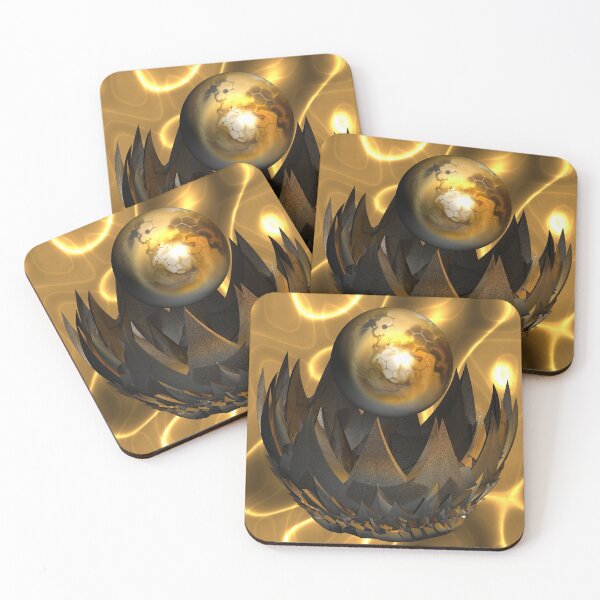 Item preview, Yellow and Gold Fantasy designed and sold by Yolanda Caporn Art.