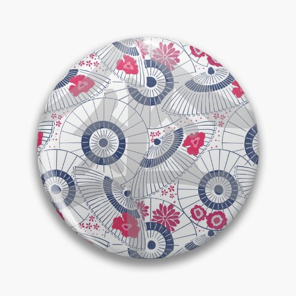 Item preview, Quiet Rainfall Umbrella - Japanese Wagasa & Flower Pattern designed and sold by tokomoroJP.