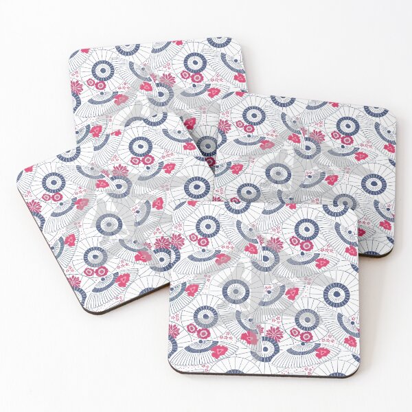 Item preview, Quiet Rainfall Umbrella - Japanese Wagasa & Flower Pattern designed and sold by tokomoroJP.
